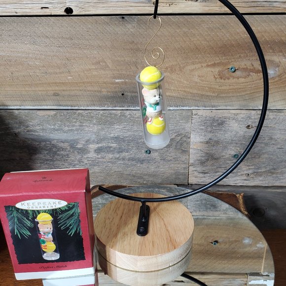1993 Keepsake Ornament - Perfect Match - Tennis Balls - Picture 1 of 6